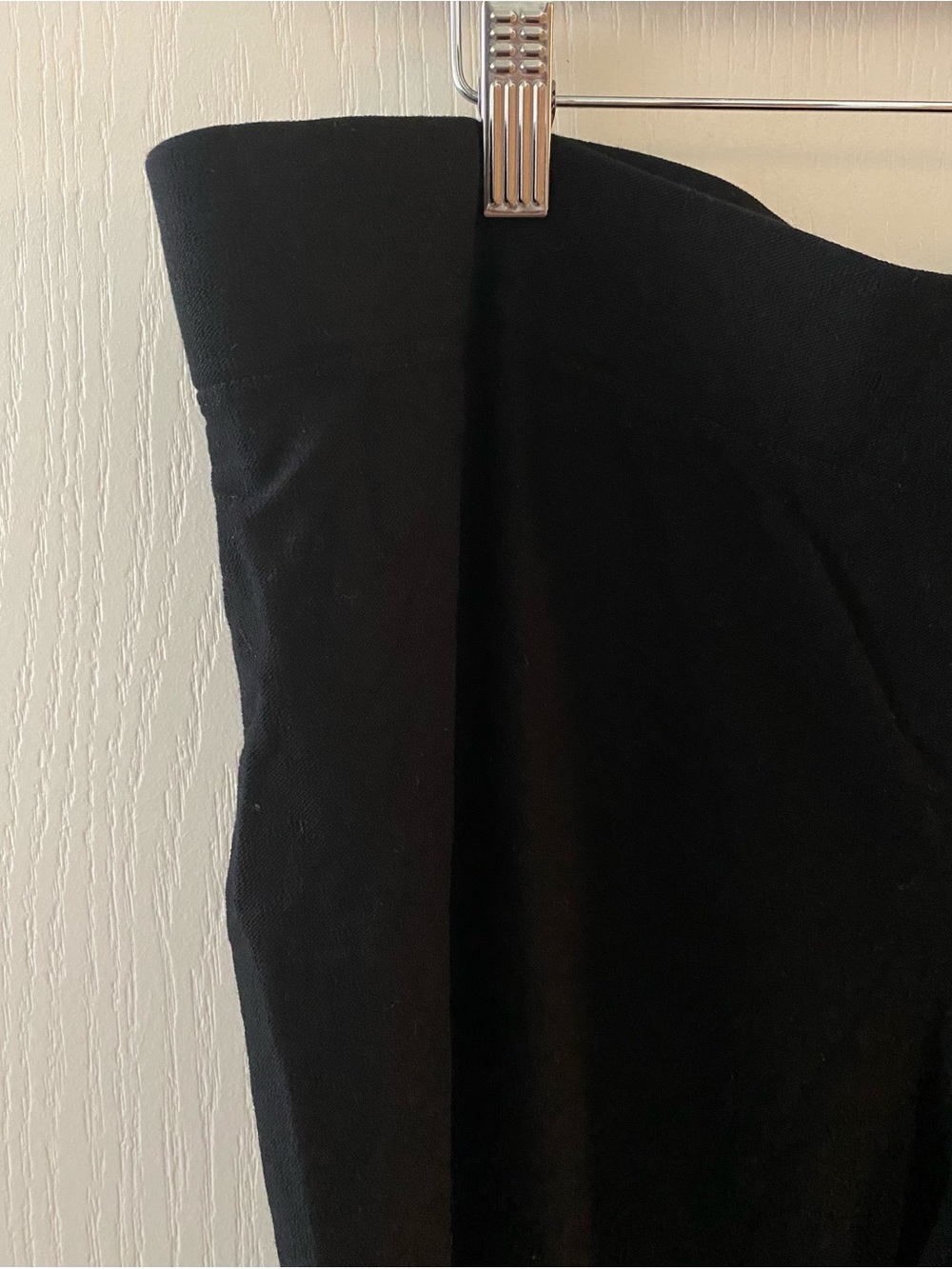 EILEEN FISHER Washable Crepe Pull-On Pants in Black - XL - Picture 7 of 10
